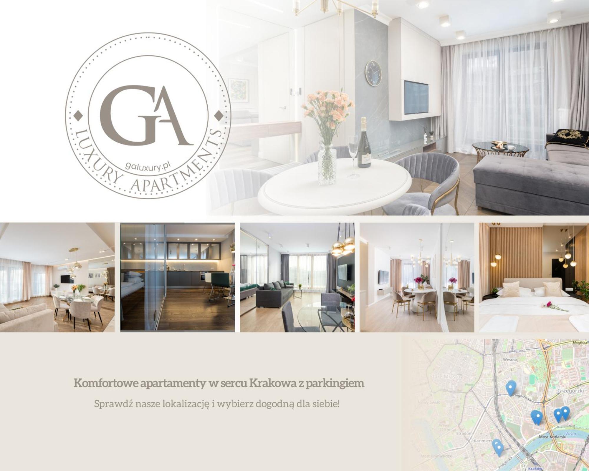 Ga Luxury Apartments W19 Krakow Luaran gambar